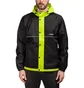 Stüssy Honeycomb Hooded Jacket (Schwarz / Gelb)