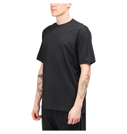 adidas Y-3 Classic Chest Logo T-Shirt (Schwarz)