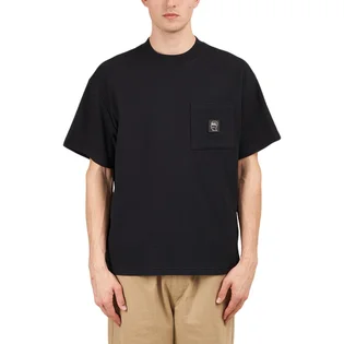 Brain Dead Mini Waffle Mock Neck T-Shirt (Schwarz)