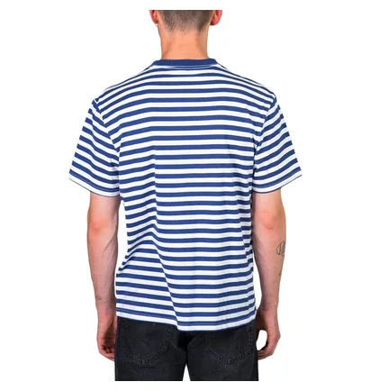Chrystie NYC Stripe T-Shirt (Navy / Weiß)
