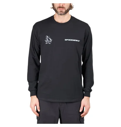Gasius Spaceman G Crewneck (Schwarz)