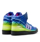 adidas x Jeremy Scott Forum Hi Motorsport 'Wings 4.0' (Blau / Multi)