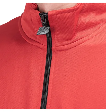 New Balance MT93545 REP Athletics Stadium Pullover (Rot / Schwarz)