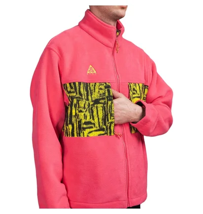Nike ACG Fleece Jacket (Pink / Gelb)