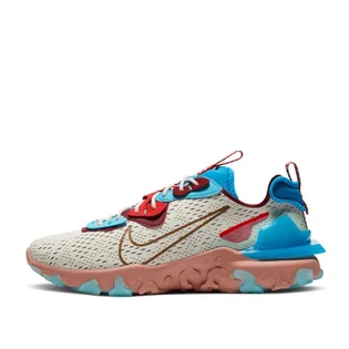 Nike React Vision (Beige / Türkis / Rot)