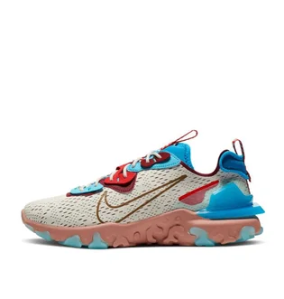 Nike React Vision (Beige / Türkis / Rot)