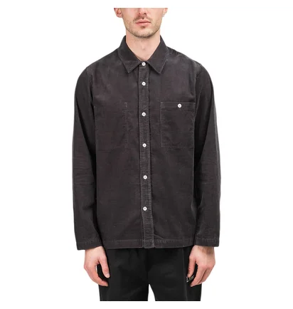Norse Projects Arnold Corduroy Shirt (Dunkelgrau)