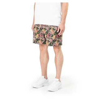 Pleasures Floral Woven Shorts (Braun / Schwarz)