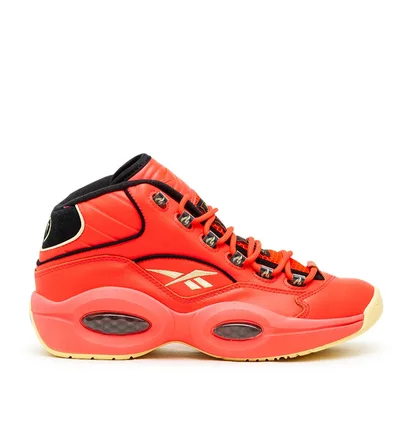 Reebok Question Mid Hot Ones (Rot / Gold)