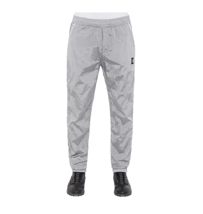 Stone Island Nylon Metal Ripstop Pants (Silber)
