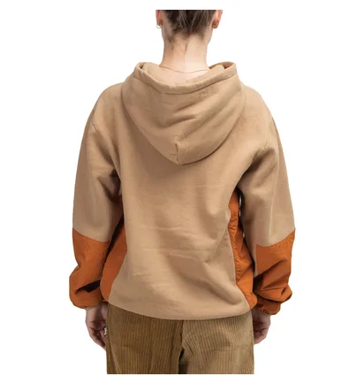 Stüssy WMNS Divison Contrast Hoodie (Khaki)
