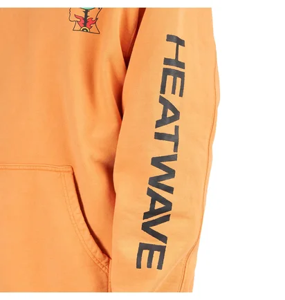 Brain Dead Heatwave Hooded Sweatshirt (Orange)