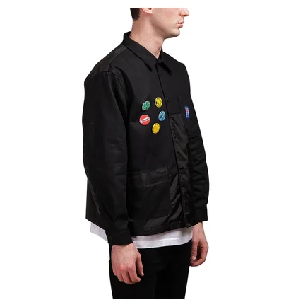 Brain Dead Paneled Chore Coat (Schwarz)