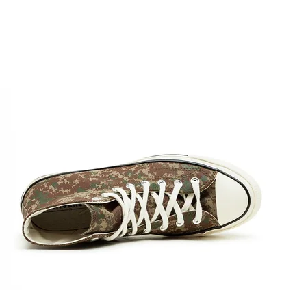 Converse Chuck 70 Hi Digital Camo (Braun / Olive)