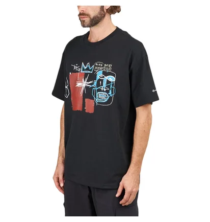 Converse x Basquiat Kings of Egypt III T-Shirt (Schwarz)