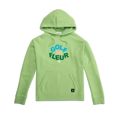 Converse x Golf Le Fleur Essentials Hoodie (Jade Lime)