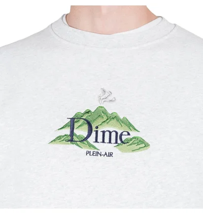 Dime Plein Air Crewneck (Hellgrau)