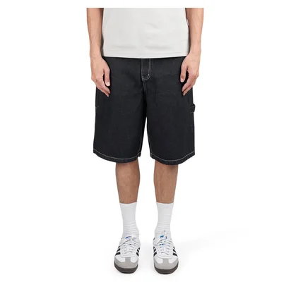 Dime Denim Shorts (Schwarz)