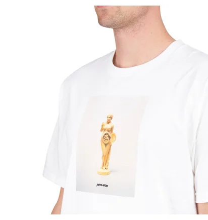 Fucking Awesome 2035 Statue Short Sleeve Tee (Weiss)