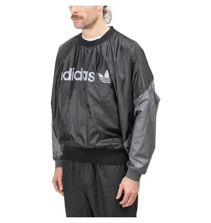 adidas x Human Made Crewneck Top (Schwarz / Grau)