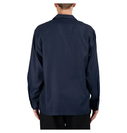 Carhartt WIP L/S Delaney Shirt (Braun / Blau)