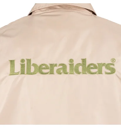 Liberaiders OG Embroidery Coach Jacket (Beige)