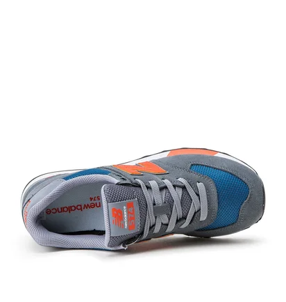 New Balance ML574 NFO (Grau / Blau / Rot)