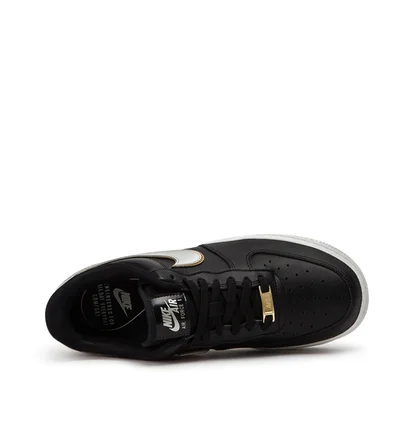 Nike Wmns Air Force 1 '07 Low ''Metallic'' (Schwarz)