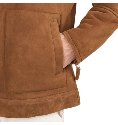 Norse Projects Elliot Shearling Jacket (Camel)