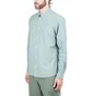Norse Projects Hans Cotton Linen GMD Shirt (Blaugrau)
