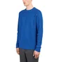 Norse Projects Roald Reverse Cardigan Stitch Pullover (Blau)