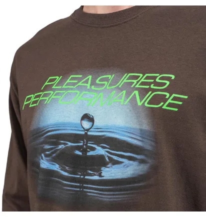 Pleasures Performance Longsleeve (Braun)
