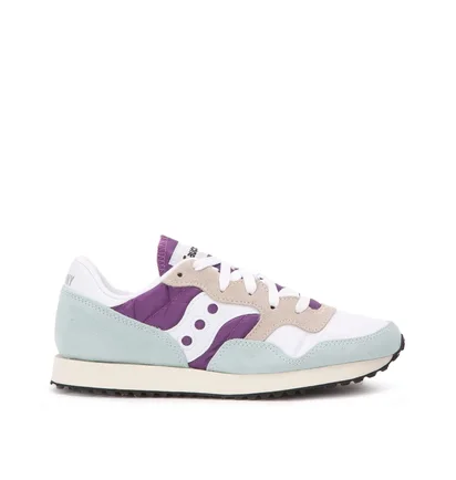 Saucony DXN Trainer Vintage W (Weiß / Purple / Hellblau)