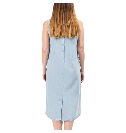 Stüssy WMNS Webster Dress (Hellblau)