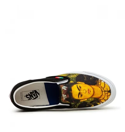Vans Vault UA OG 'Frida Kahlo' Slip-on LX (Schwarz)