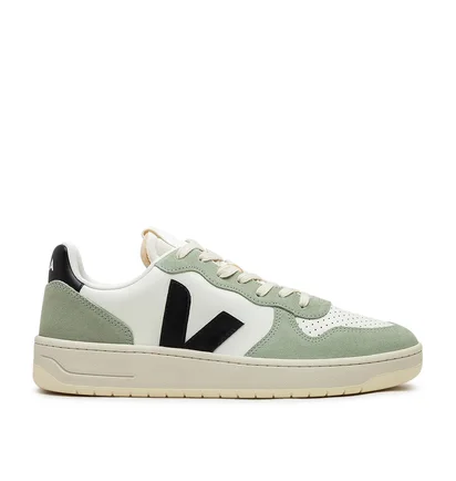 Veja V-10 Prime Leather (Beige / Grün / Schwarz)