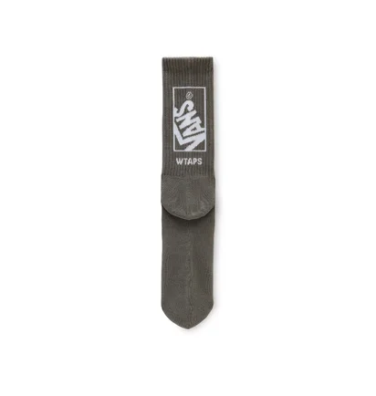 Vans Vault x WTPAS Crew Socks (Oliv)