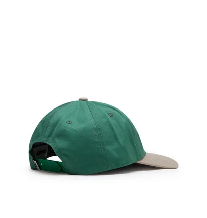 Obey Benny VI Panel Snapback Cap (Grün / Beige)