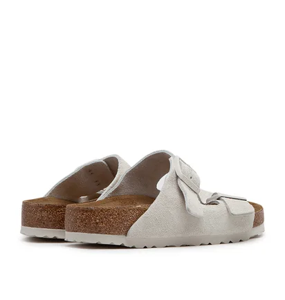 Birkenstock Arizona Soft Footbed Suede (Hellgrau)