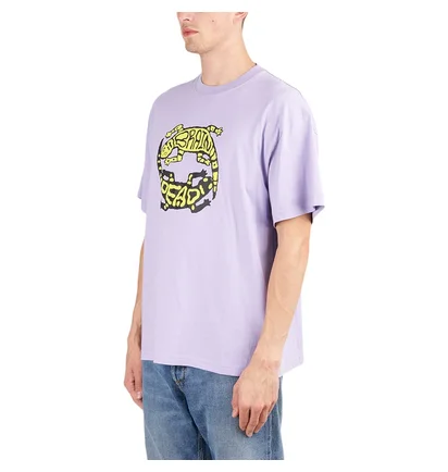 Brain Dead Lizard Lock T-Shirt (Lavendel)