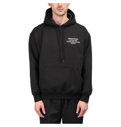 Carhartt WIP x Relevant Parties Ghostly Hoodie (Schwarz)