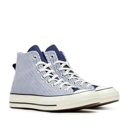 Converse Chuck 70 Hi 'Crafted Stripe' (Blau / Weiß)