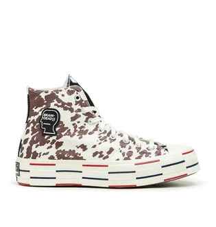 Converse x Brain Dead Chuck 70 Hi (Creme / Schwarz)