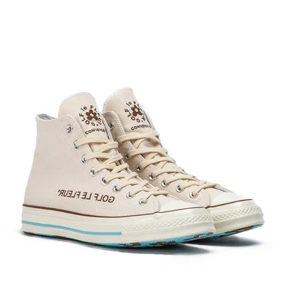 Converse x Golf Le Fleur Chuck Taylor 70 Hi (Beige / Schwarz)