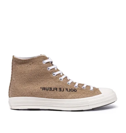 Converse x Golf Le Fleur Chuck Taylor 70 Hi (Curry / Beige / Schwarz)