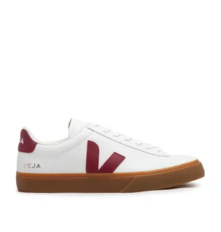 Veja Campo Chromefree Leather (Weiß / Rot)