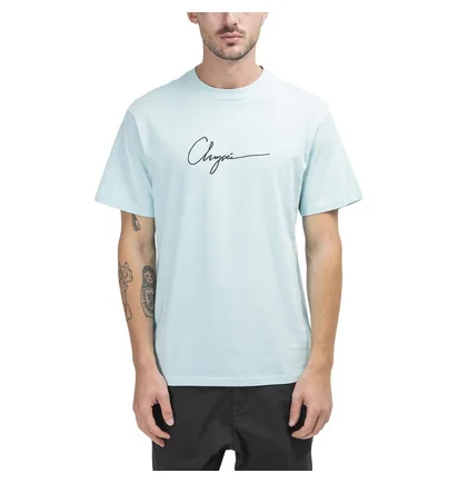 Chrystie NYC Script Logo T-Shirt (Mint)