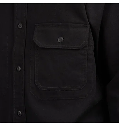 Carhartt WIP L/S On-U Sound Shirt Jac (Schwarz)