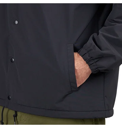 Carhartt WIP Hooded Coach Jacket (Schwarz)