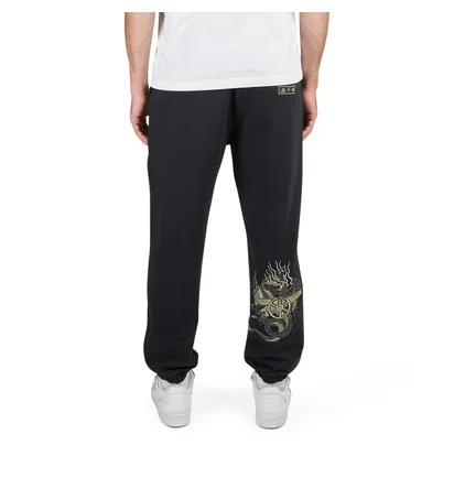 adidas x AFC x Maharishi Sweat Pant (Schwarz / Hellgrün)